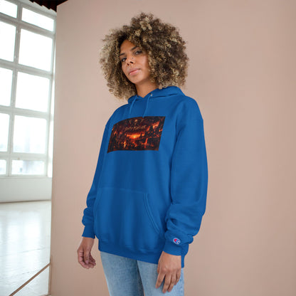 Champion Hoodie — Dark Carnival Graphic Pullover