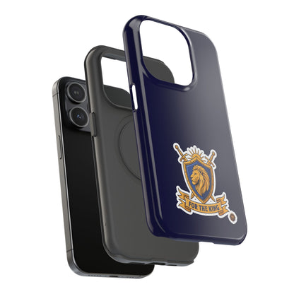 Phone Case — 'For The King Crest' Heavy-Duty Impact-Resistant Phone Case