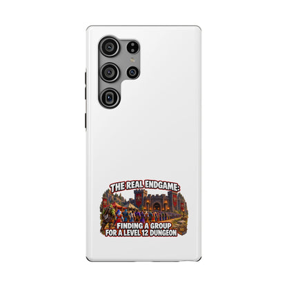 'The Real Endgame: Finding a Group' Heavy-Duty Impact-Resistant Phone Case