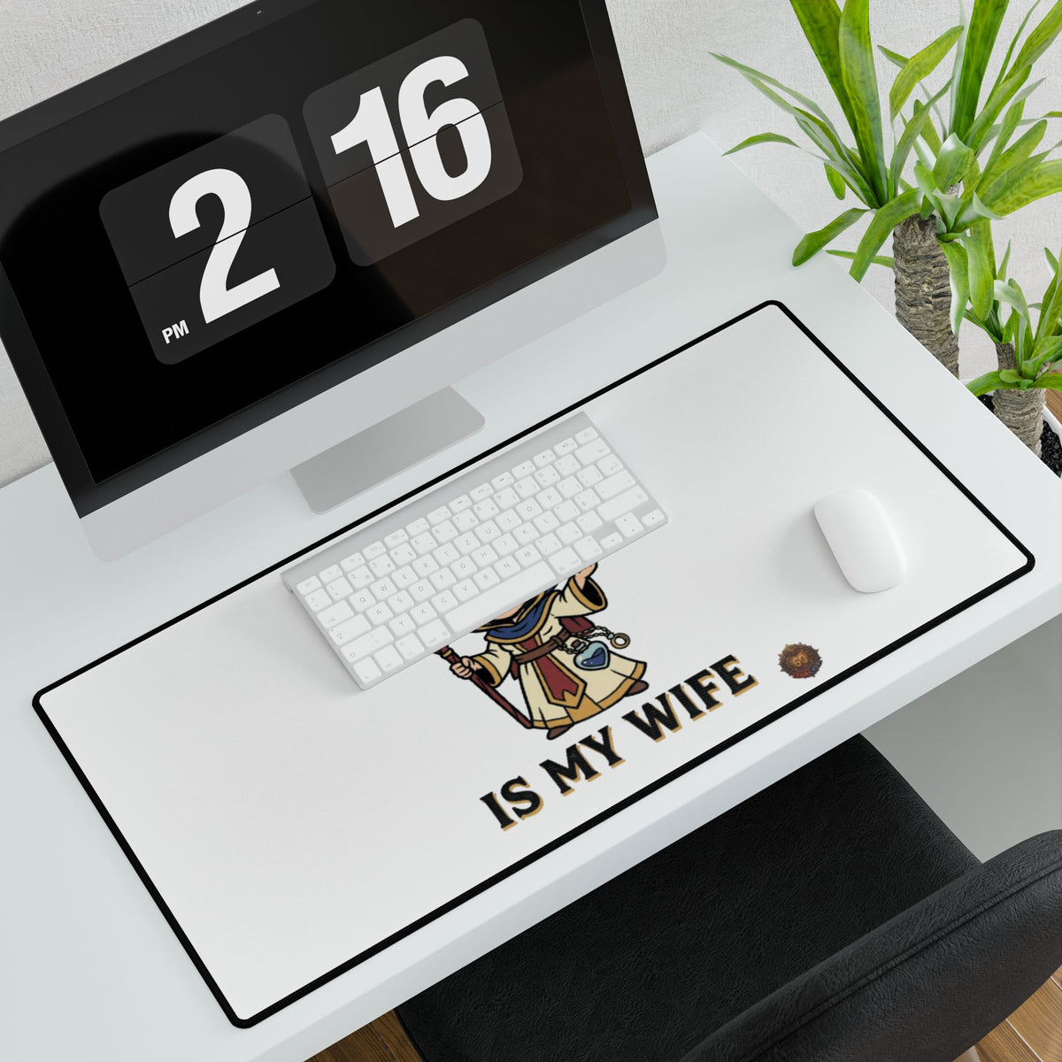 My Healer Is My Wife – Desk Mat