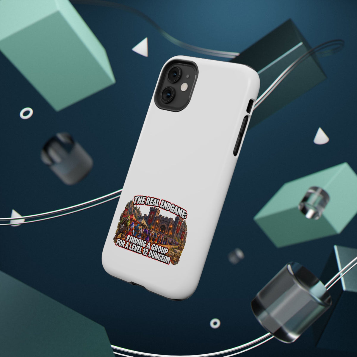 'The Real Endgame: Finding a Group' Heavy-Duty Impact-Resistant Phone Case