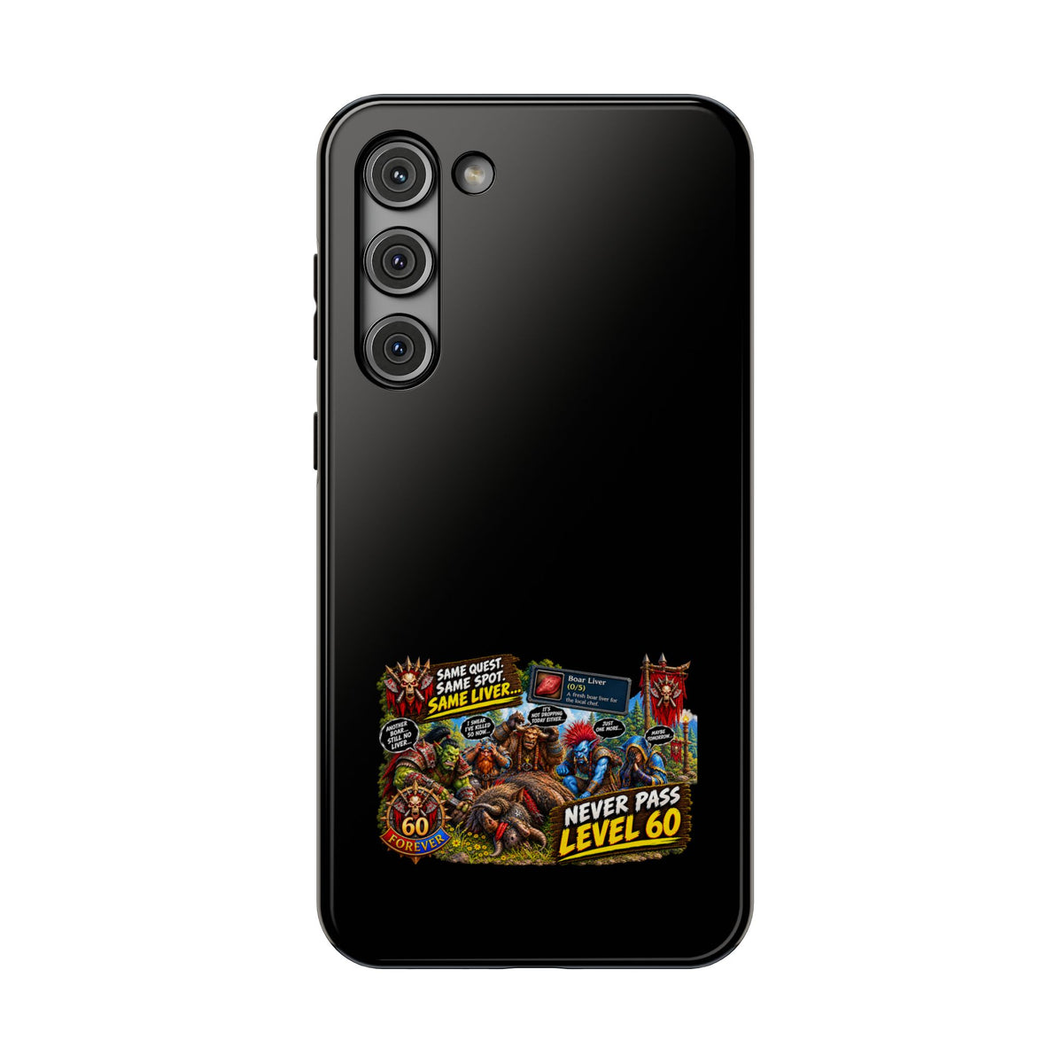 Phone Case — 'Same Quest, Same Spot' Heavy-Duty Impact-Resistant Phone Case