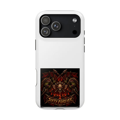 Sixty Forever – Skull & Axes – Phone Case