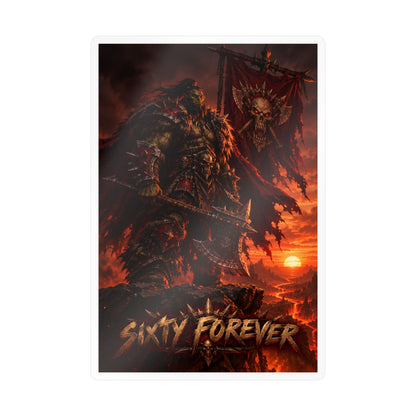 Sixty Forever – Warlord at Dusk – Sticker