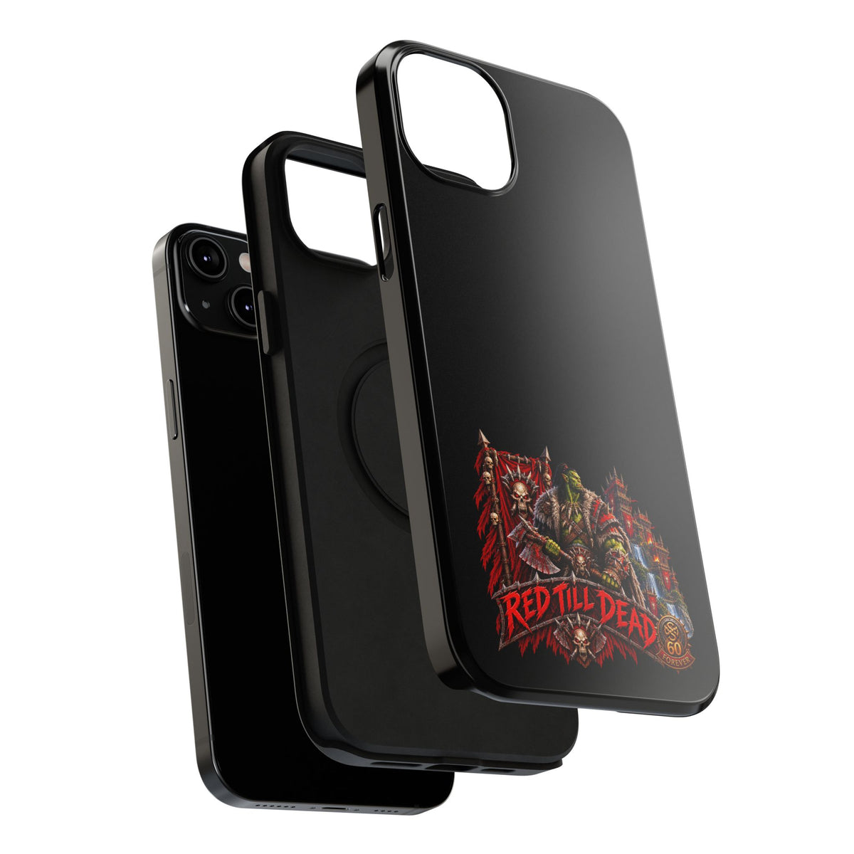 Phone Case — 'Red Till Dead' Heavy-Duty Impact-Resistant Phone Case