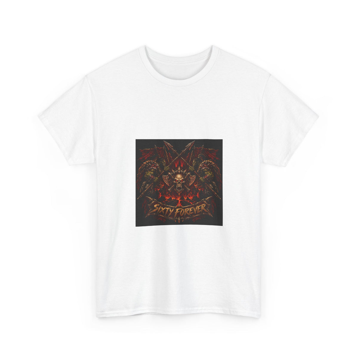 Sixty Forever – Skull & Axes – T-Shirt
