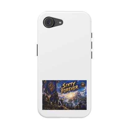 Sixty Forever – Blue Banner – Phone Case