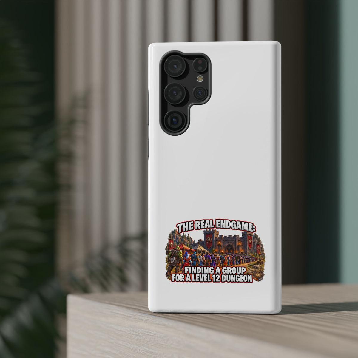'The Real Endgame: Finding a Group' Heavy-Duty Impact-Resistant Phone Case