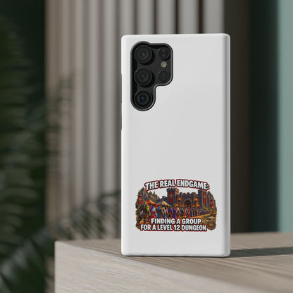 'The Real Endgame: Finding a Group' Heavy-Duty Impact-Resistant Phone Case