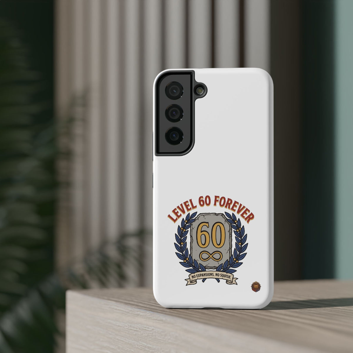 Phone Case — 'Level 60 Forever' Heavy-Duty Impact-Resistant Phone Case