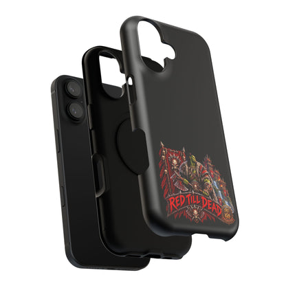 Phone Case — 'Red Till Dead' Heavy-Duty Impact-Resistant Phone Case