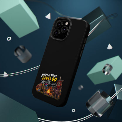 Phone Case — 'Never Pass Level 60' Heavy-Duty Impact-Resistant Phone Case