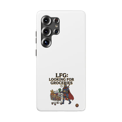 Phone Case — 'LFG: Looking for Groceries' Heavy-Duty Impact-Resistant Phone Case