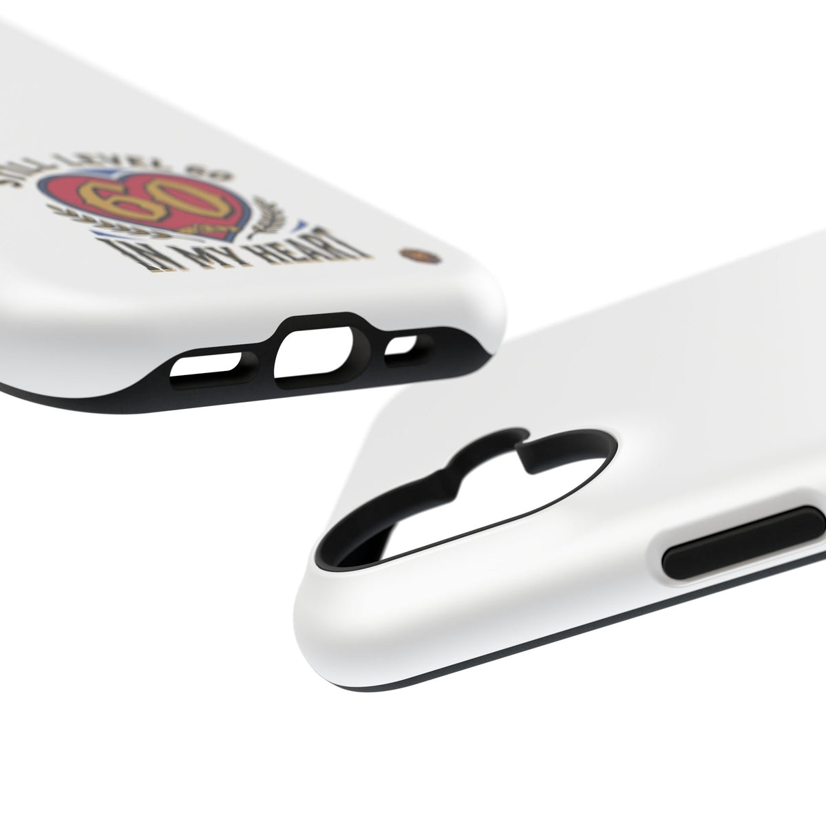 Phone Case — 'Still Level 60 In My Heart' Heavy-Duty Impact-Resistant Phone Case