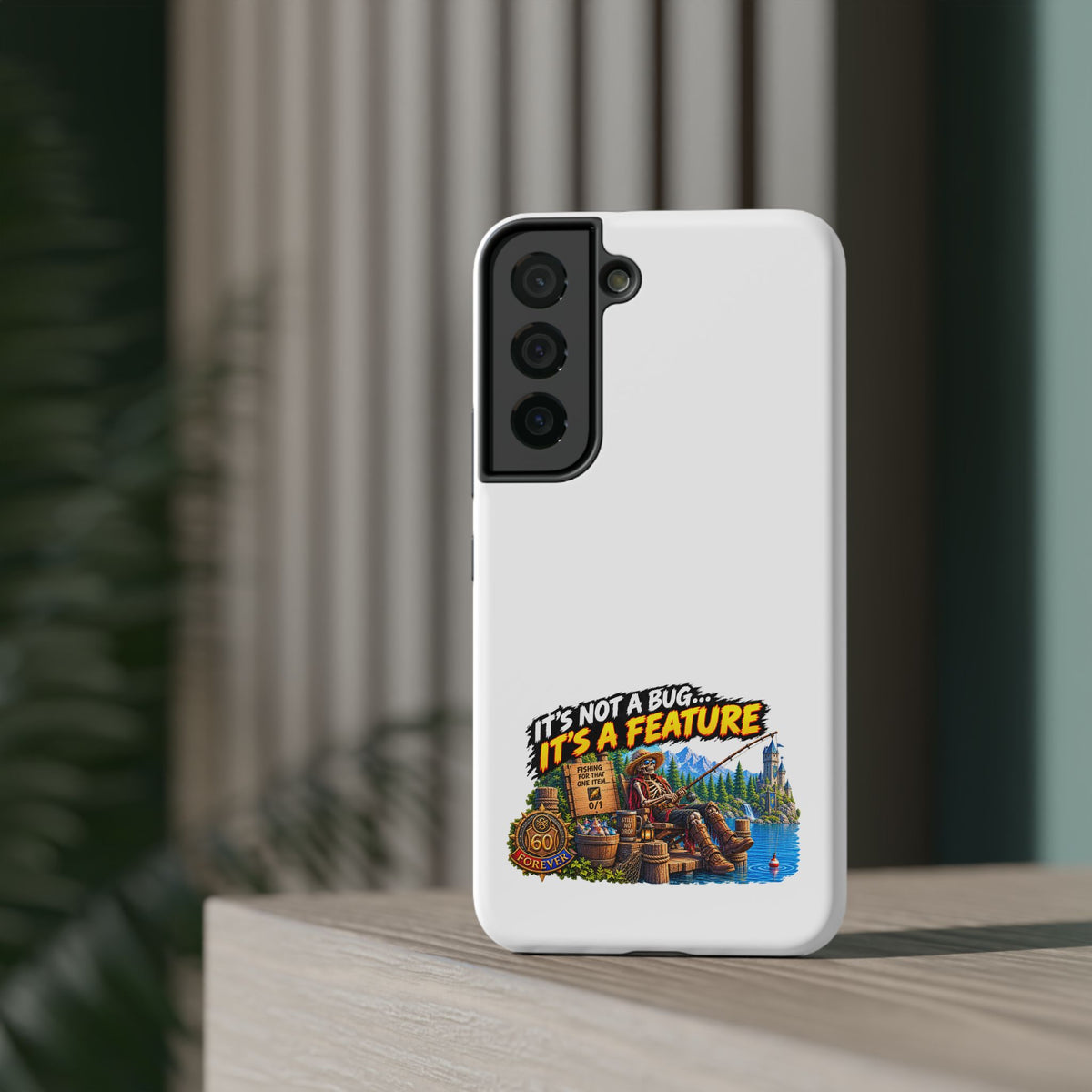 Phone Case — 'It's Not a Bug… It's a Feature' Heavy-Duty Impact-Resistant Phone Case