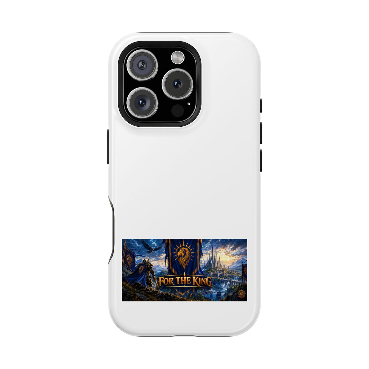 For The King – Banner Art – Phone Case