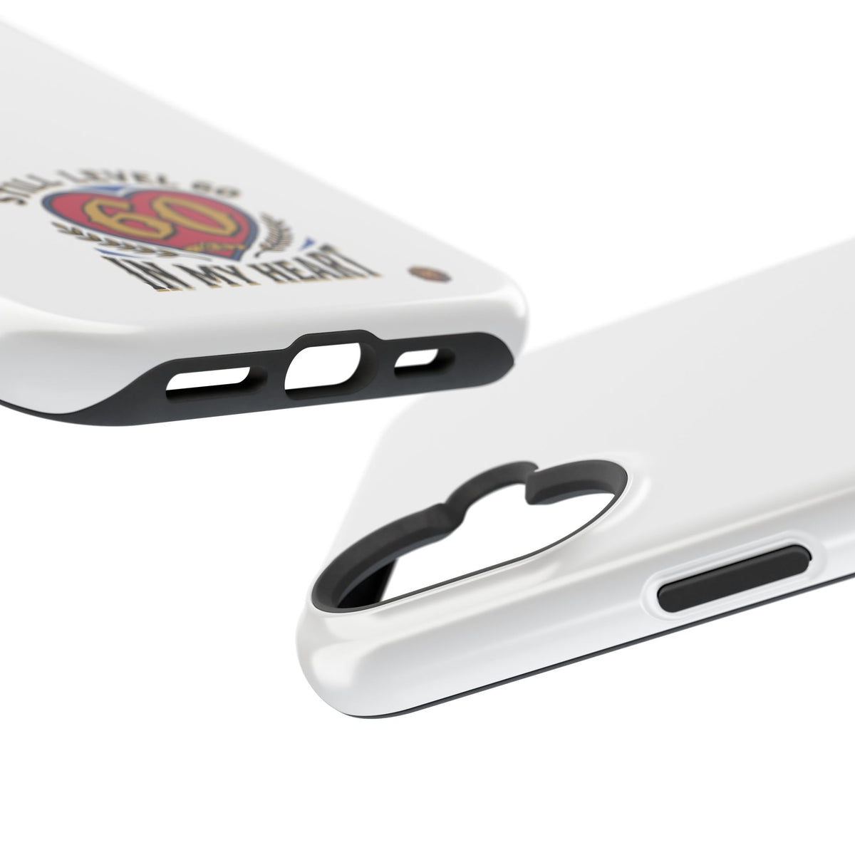 Phone Case — 'Still Level 60 In My Heart' Heavy-Duty Impact-Resistant Phone Case