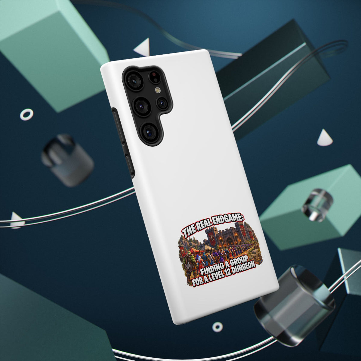 'The Real Endgame: Finding a Group' Heavy-Duty Impact-Resistant Phone Case