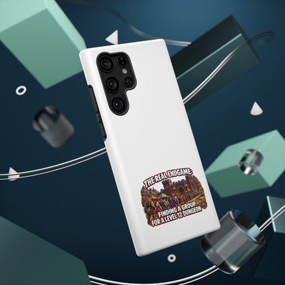 'The Real Endgame: Finding a Group' Heavy-Duty Impact-Resistant Phone Case