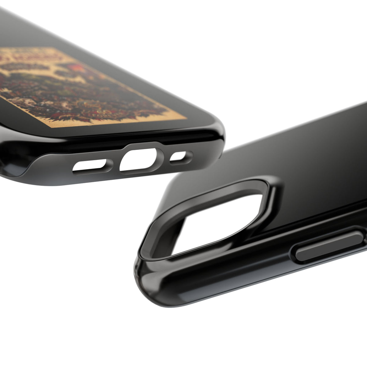 Phone Case — 'Social Life: Level 0 — Level 60 Achieved (Skull Banner)' Heavy-Duty Impact-Resistant Phone Case