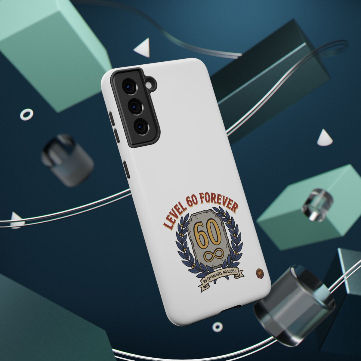 Phone Case — 'Level 60 Forever' Heavy-Duty Impact-Resistant Phone Case