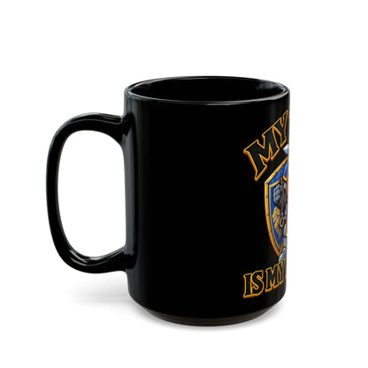 My Tank Is My Husband – Black Mug (11oz & 15oz)