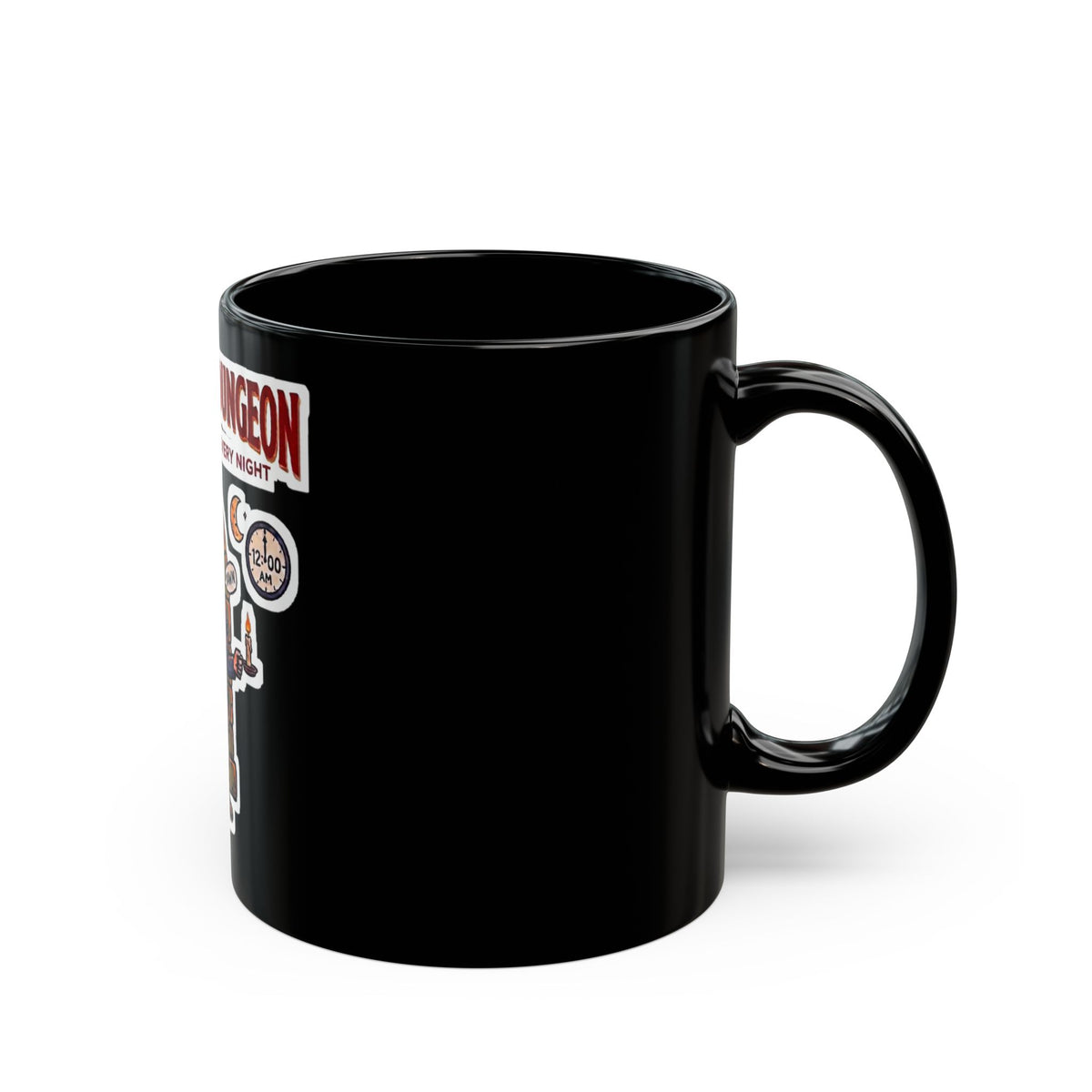 One More Dungeon – Black Mug (11oz & 15oz)