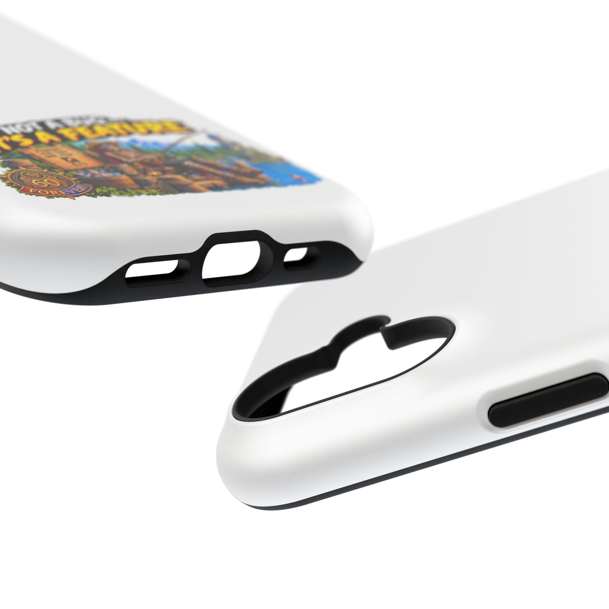 Phone Case — 'It's Not a Bug… It's a Feature' Heavy-Duty Impact-Resistant Phone Case