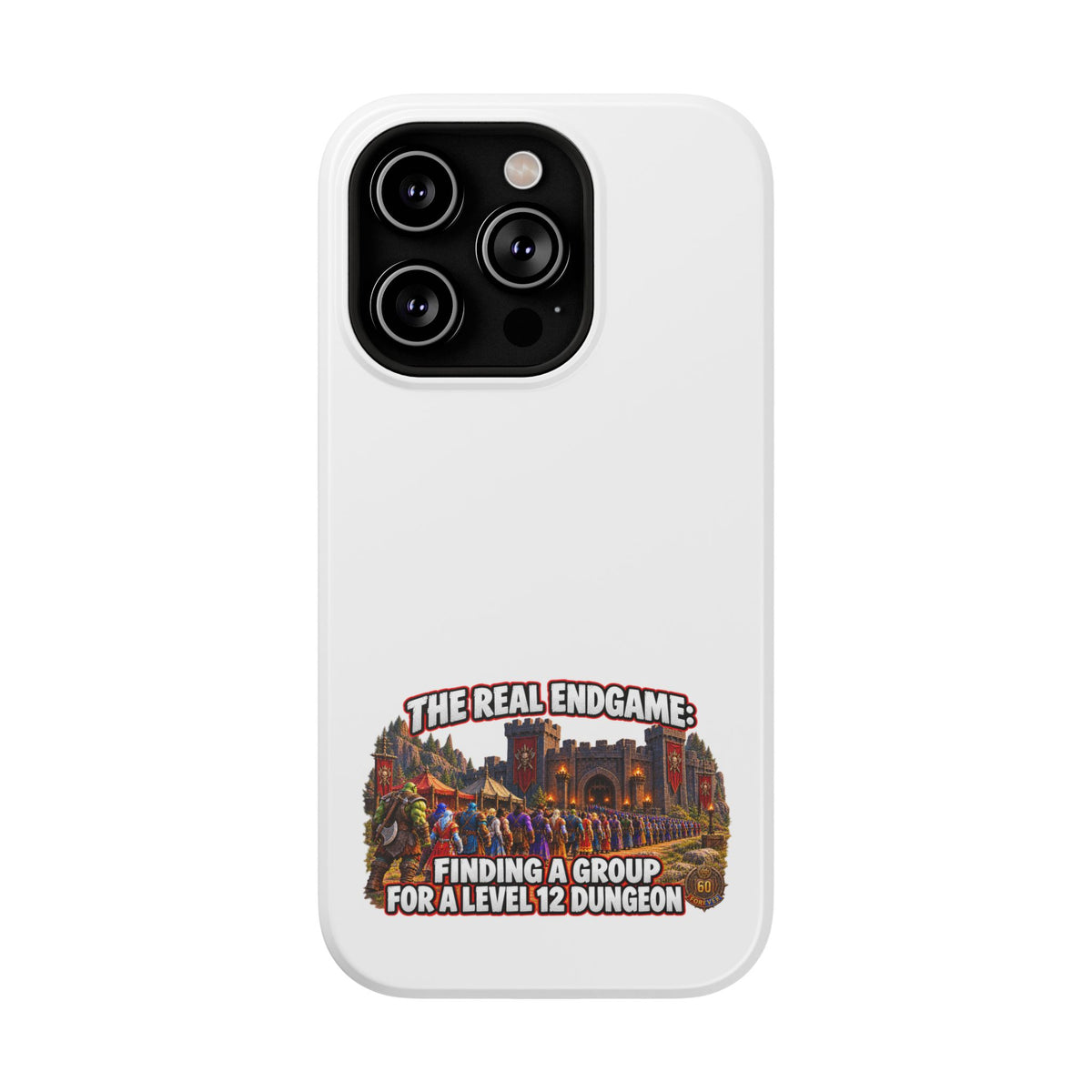 'The Real Endgame: Finding a Group' Heavy-Duty Impact-Resistant Phone Case