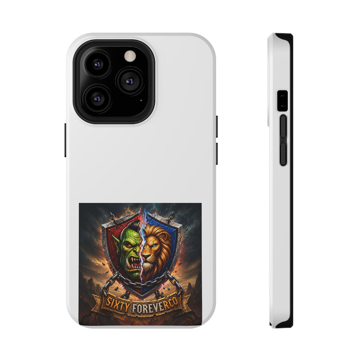 Pick Your Side – Split Shield – Phone Case