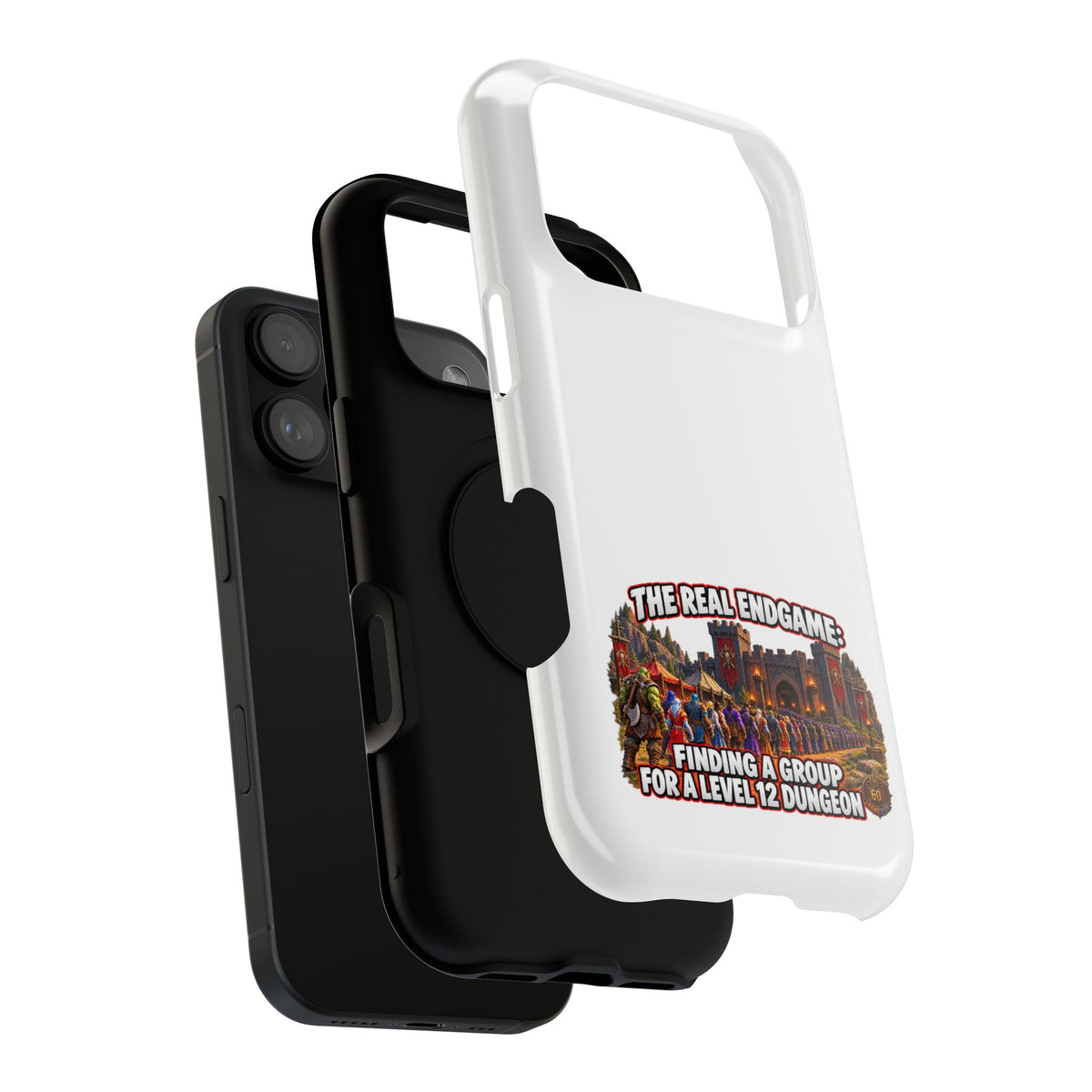 'The Real Endgame: Finding a Group' Heavy-Duty Impact-Resistant Phone Case