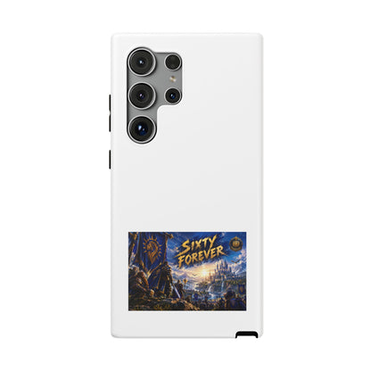 Sixty Forever – Blue Banner – Phone Case