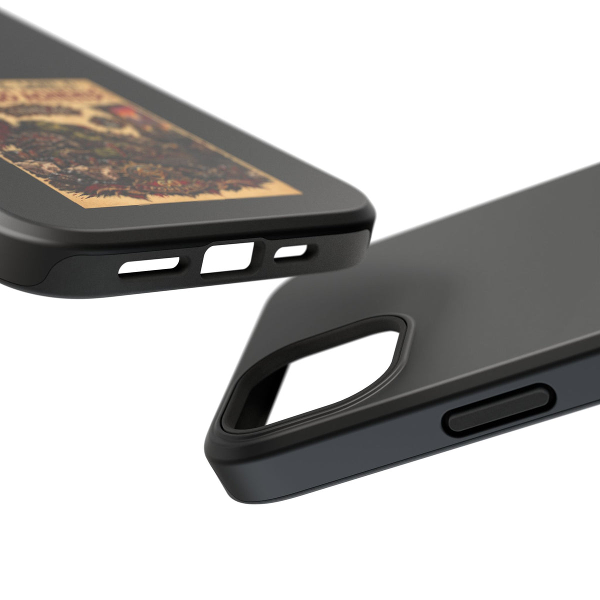 Phone Case — 'Social Life: Level 0 — Level 60 Achieved (Skull Banner)' Heavy-Duty Impact-Resistant Phone Case