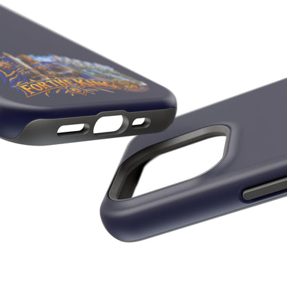 Phone Case — 'For The King' Banner Heavy-Duty Impact-Resistant Phone Case