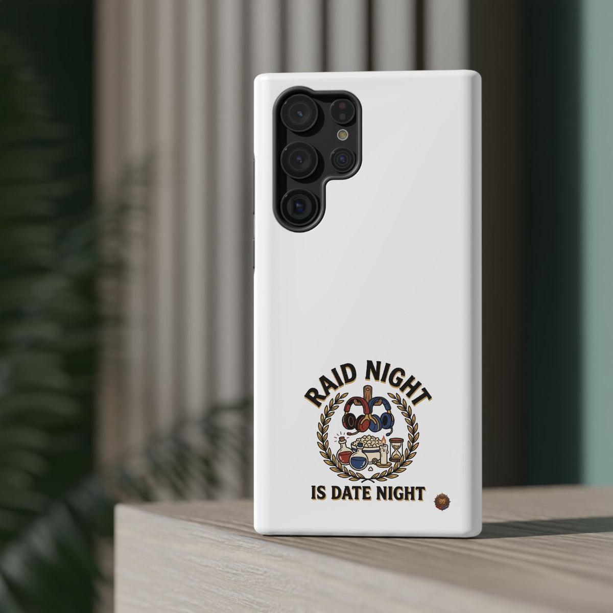 Raid Night Is Date Night – Phone Case