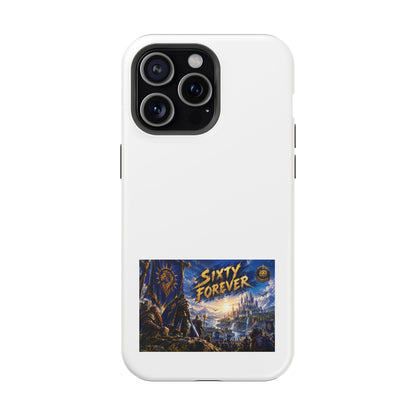 Sixty Forever – Blue Banner – Phone Case