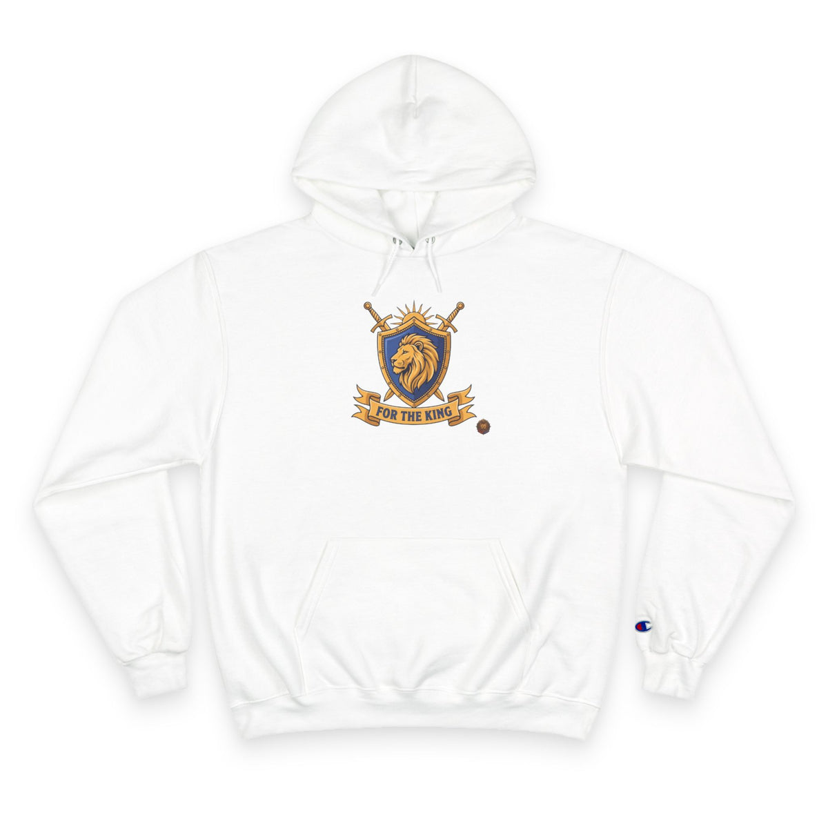 For The King – Crest – Hoodie | Sixty Forever Co.