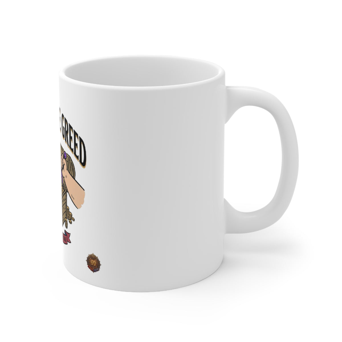 Need Before Greed – White Mug (11oz)