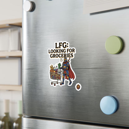 LFG: Looking For Groceries – Poster Decal