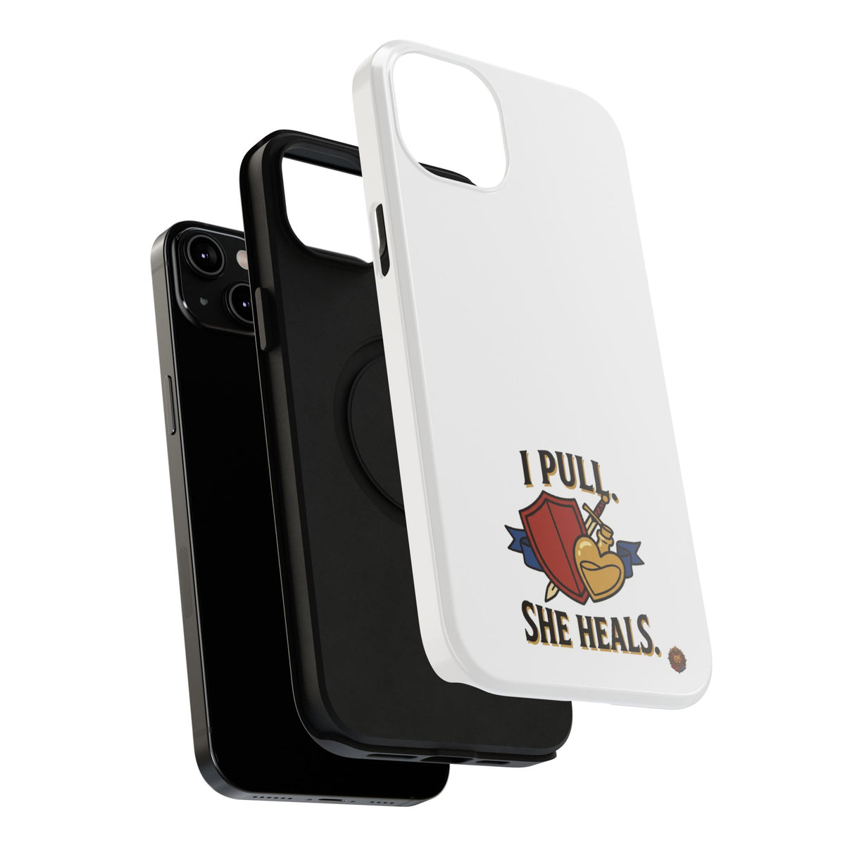 Phone Case — 'I Pull. She Heals.' Heavy-Duty Impact-Resistant Phone Case