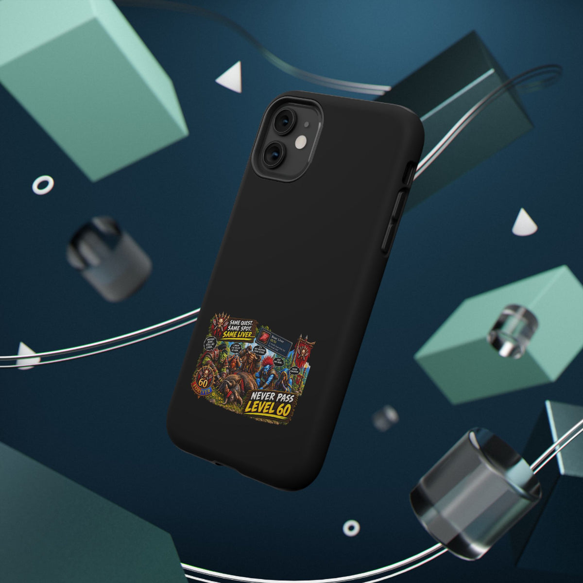 Phone Case — 'Same Quest, Same Spot' Heavy-Duty Impact-Resistant Phone Case