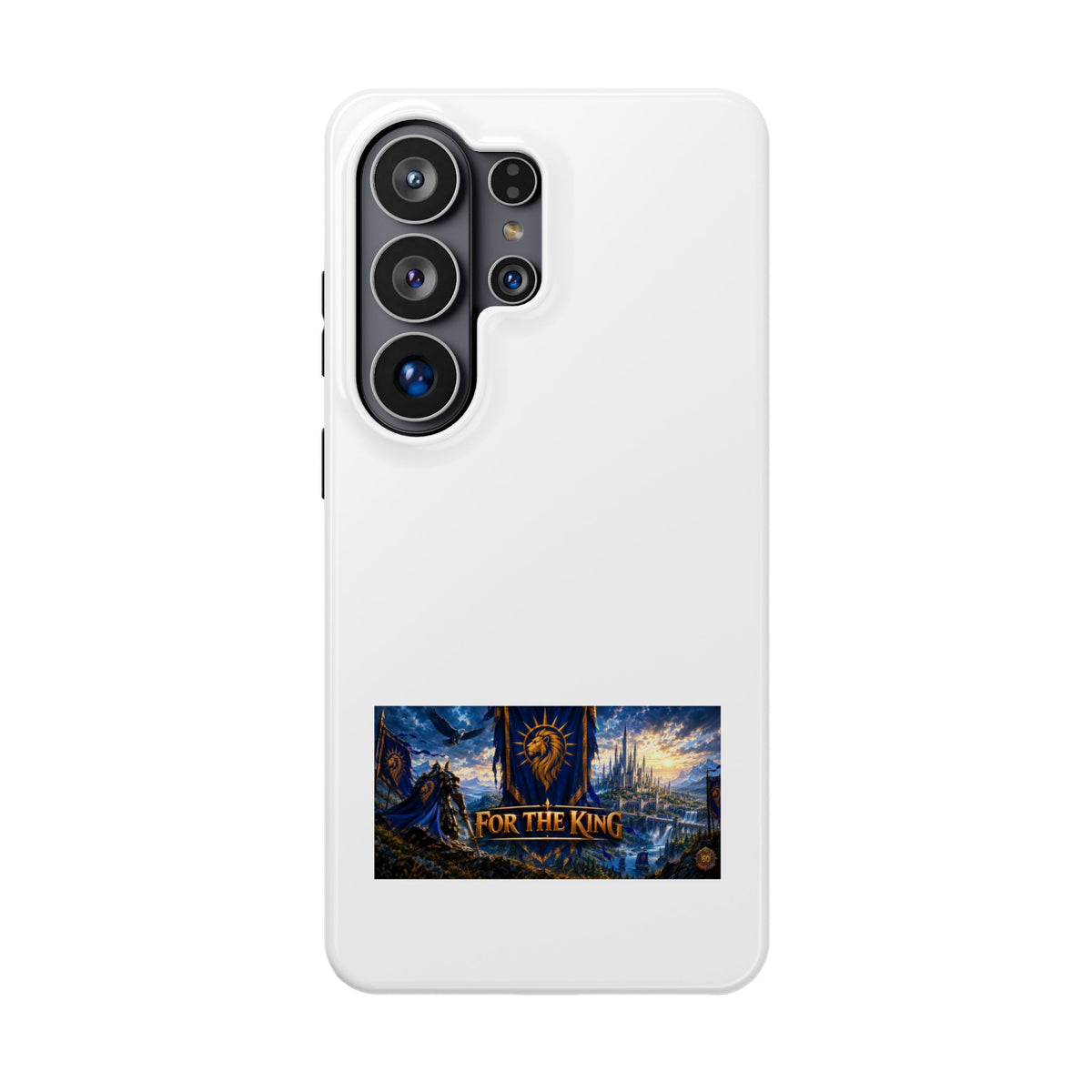 For The King – Banner Art – Phone Case