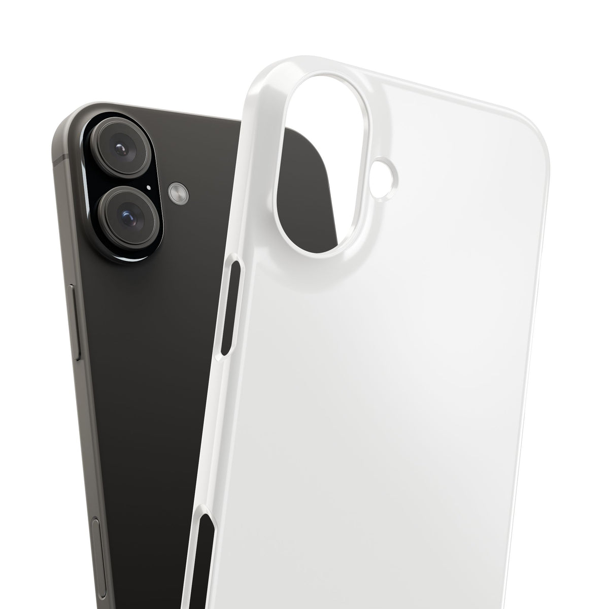 Slim Phone Case — Dark Fantasy Cityscape "Soft Panic" Design