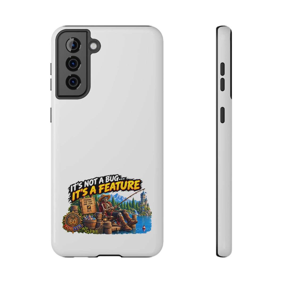 Phone Case — 'It's Not a Bug… It's a Feature' Heavy-Duty Impact-Resistant Phone Case