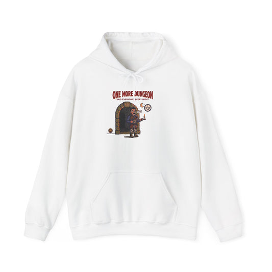 Hoodie – 'Said Everyone, Every Night' Retro Dungeon Gamer Graphic Hoodie