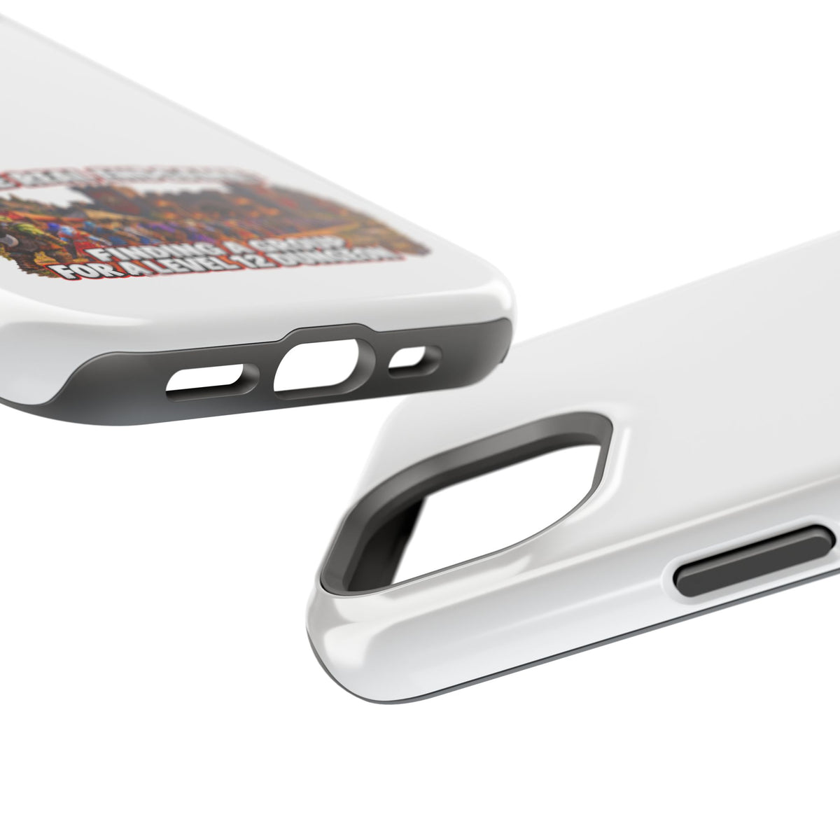'The Real Endgame: Finding a Group' Heavy-Duty Impact-Resistant Phone Case