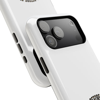 Phone Case — 'Need Before Greed' Heavy-Duty Impact-Resistant Phone Case