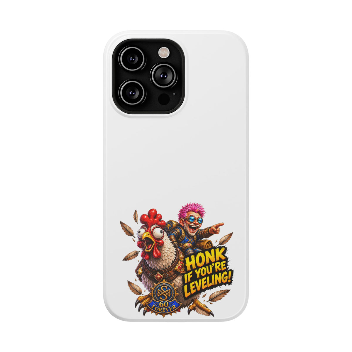 Honk If You're Leveling – Phone Case
