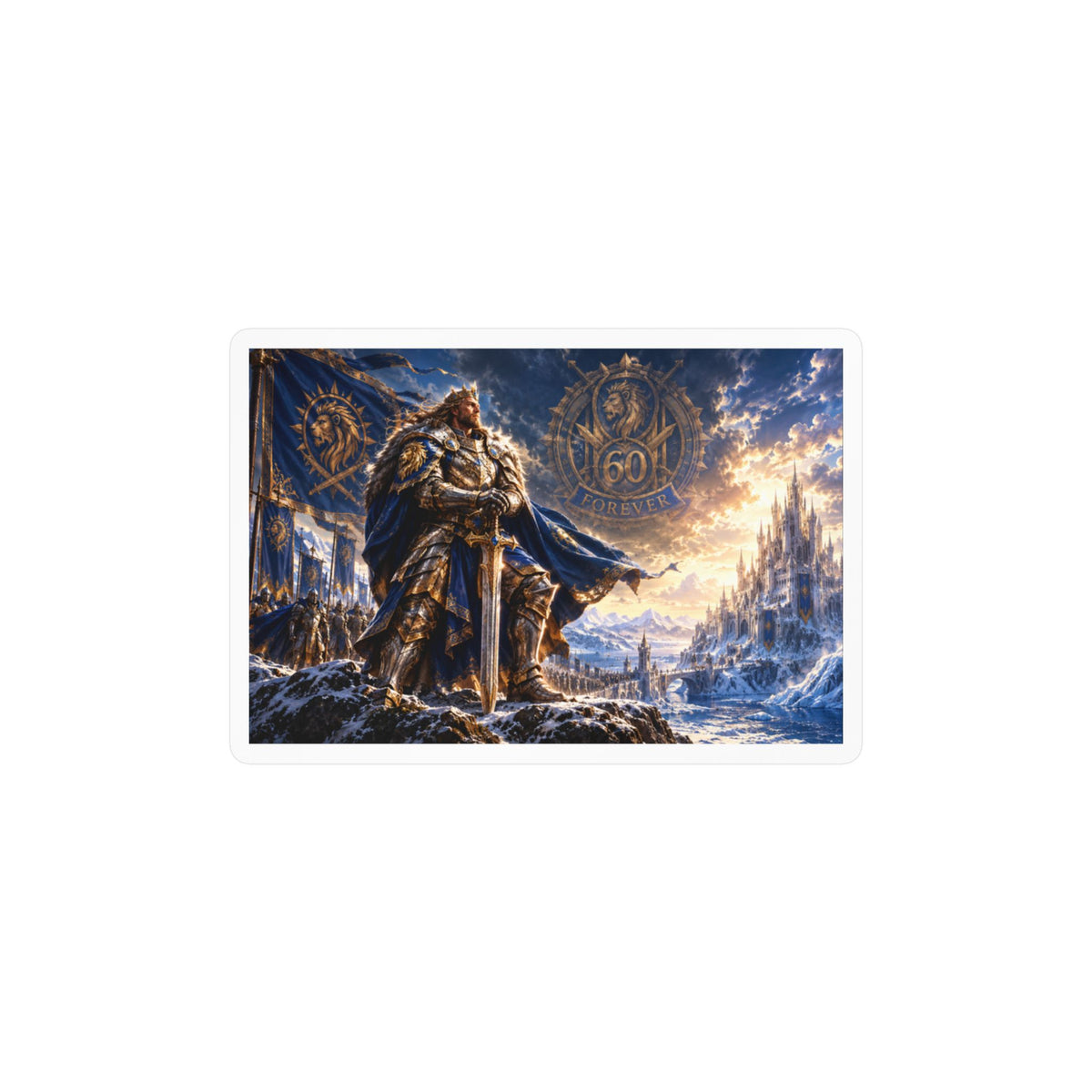 For The King – Frozen Pass – Poster Decal
