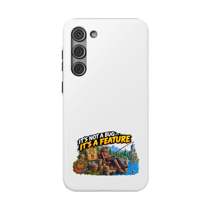 Phone Case — 'It's Not a Bug… It's a Feature' Heavy-Duty Impact-Resistant Phone Case